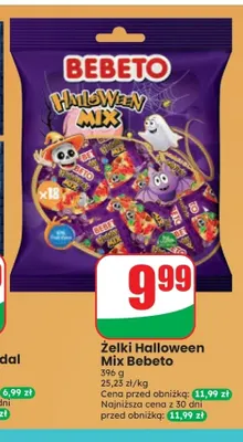 Żelki Halloween Mix Bebeto promocja w Dino