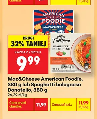 Spaghetti bolognese Donatello promocja w Biedronka