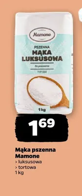 Mąka pszenna tortowa Mamone promocja w Netto