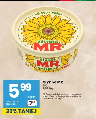 Margaryna Słynne MR promocja w Delikatesy Centrum