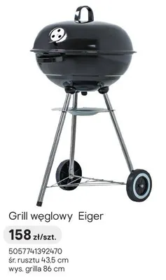 Grill węglowy Eiger Castorama promocja w Castorama