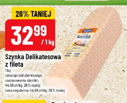 Szynka delikatesowa z fileta Tarczyński promocja w POLOmarket