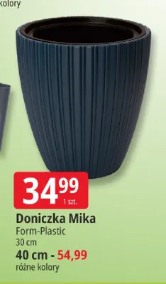 Doniczka Mika Form-Plastic 30 cm promocja w Leclerc