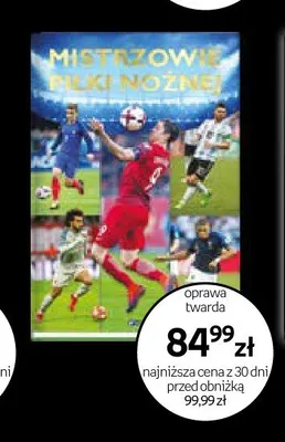 Książka Mistrzowie piłki nożnej promocja w Empik
