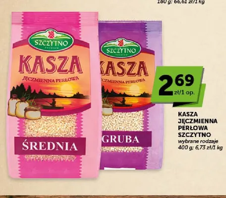Kasza jęczmienna perłowa średnia Szczytno promocja w ABC