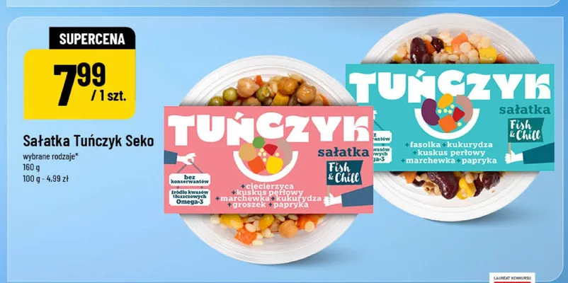 Sałatka Tuńczyk Seko promocja w POLOmarket