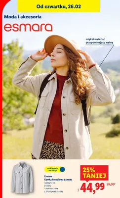 Kurtka koszulowa damska promocja w Lidl