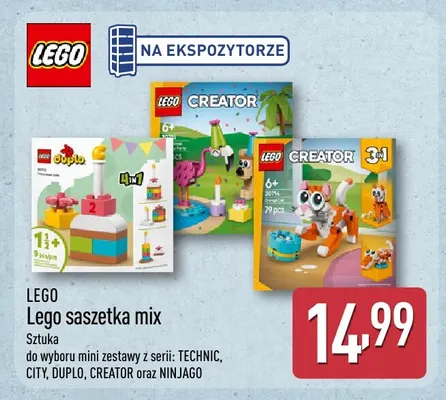 Klocki LEGO City saszetka promocja w Aldi