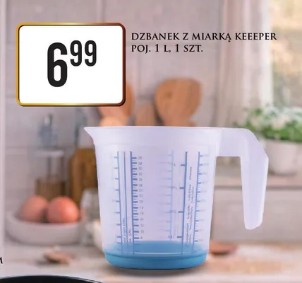 Dzbanek z miarką Keeeper promocja w Dino