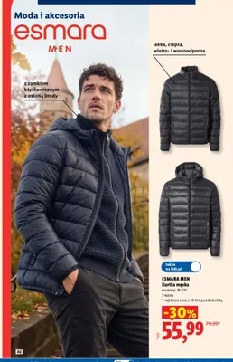 Kurtka męska promocja w Lidl