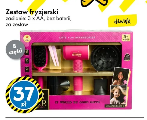 Zestaw fryzjerski promocja w Tedi
