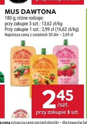 Mus Dawtona promocja w Stokrotka