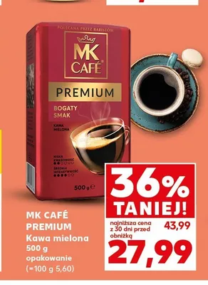Kawa mielona MK Café Premium promocja w Kaufland