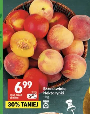 Brzoskwinie promocja w Delikatesy Centrum