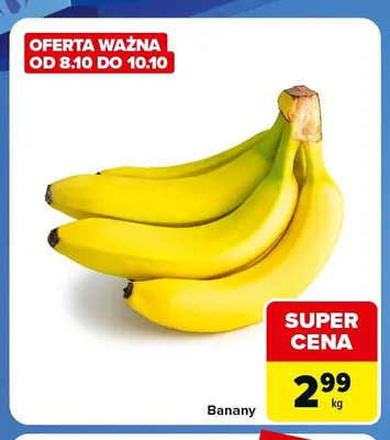 Banany promocja w Carrefour Express