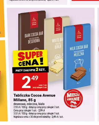 Tabliczka Cocoa Avenue deserowa promocja w Twój Market