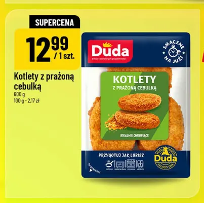 Kotlety z prażoną cebulką Duda promocja w POLOmarket