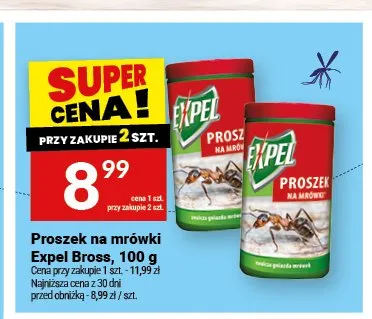 Proszek na mrówki Expel Bross promocja w Twój Market