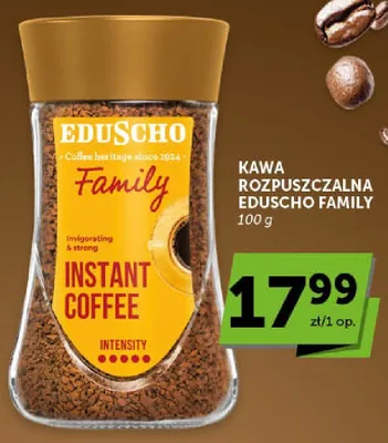 Kawa rozpuszczalna Eduscho Family instant promocja w ABC