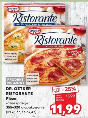 Pizza różne rodzaje promocja w Kaufland