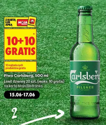 Piwo Carlsberg promocja