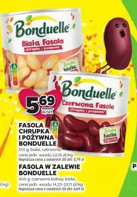 Fasola chrupka i pożywna Bonduelle biała, czerwona promocja w Stokrotka
