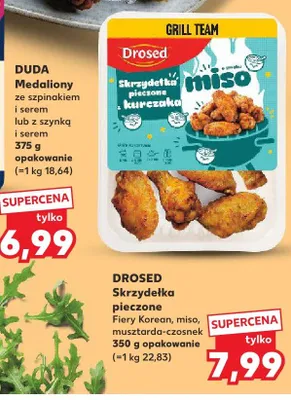 Skrzydełka pieczone Fiery Korean Drosed promocja w Kaufland