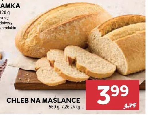 Chleb na Maślance promocja w Stokrotka