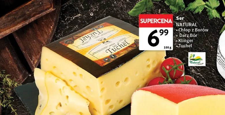 Ser Chłop z Borów Natural promocja w Intermarche