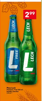 Piwo bezalkoholowe Lech promocja w LEWIATAN