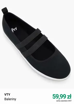 Baleriny VTY promocja w Deichmann
