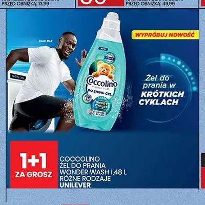 Żel do prania Wonder Wash Coccolino promocja w Wafelek