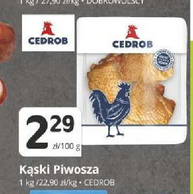 Kąski Piwosza Cedrob promocja w Marketvita