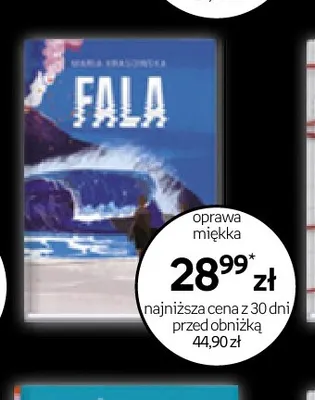 Książka Fala Maria Krasowska promocja w Empik