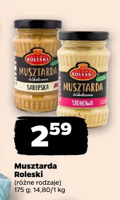 Musztarda Roleski sarepska promocja w Netto