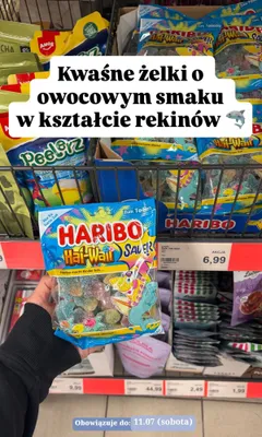 Żelki Haribo Hai-Waii Sauer promocja w Aldi