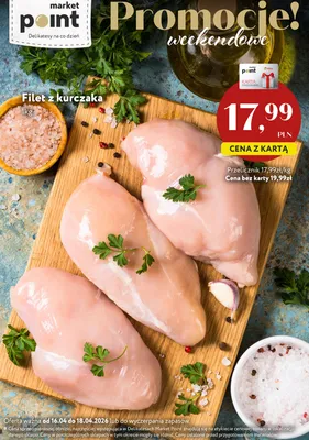 Filet z kurczaka promocja w Market Point