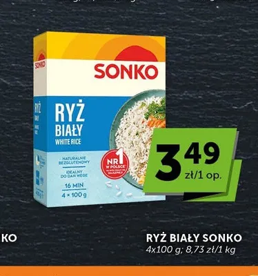 Ryż Biały Sonko promocja w Euro Sklep