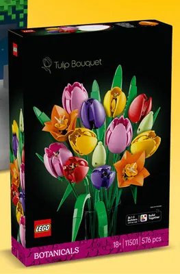 Klocki LEGO Botanicals Tulip Bouquet 11501 promocja w Biedronka