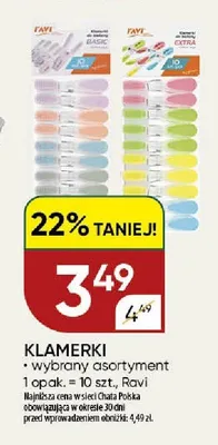 Klamerki Ravi promocja w Chata Polska