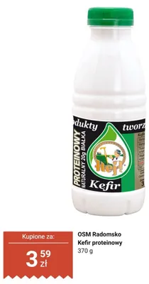 Kefir proteinowy Hej! promocja w Dino