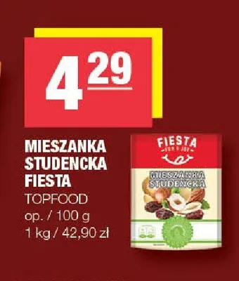 Mieszanka studencka Fiesta promocja w SPAR