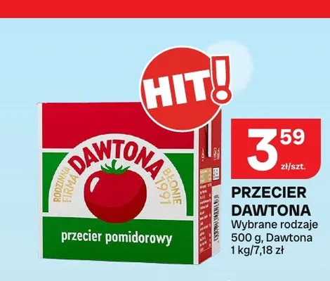 Przecier pomidorowy Dawtona promocja w Chorten