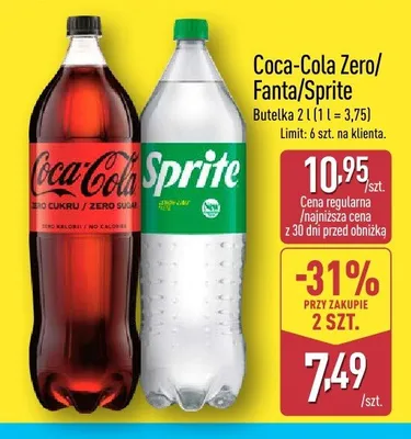 Napój gazowany Fanta promocja w Aldi