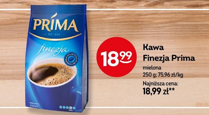 Kawa Finezja mielona promocja w Żabka
