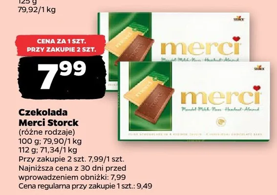 Czekolada promocja w Netto