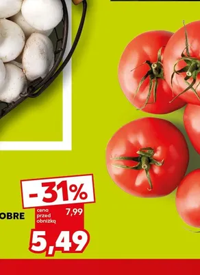 Pomidory czerwone promocja w Kaufland