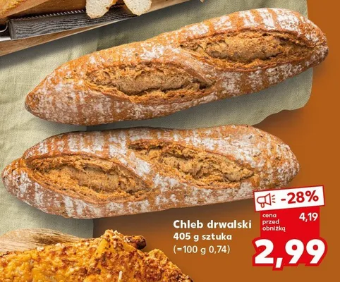 Chleb drwalski 405g sztuka promocja w Kaufland