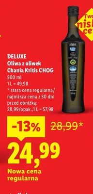 Oliwa z oliwek chania kritis chog promocja w Lidl