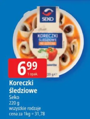 Koreczki śledziowe promocja w Leclerc